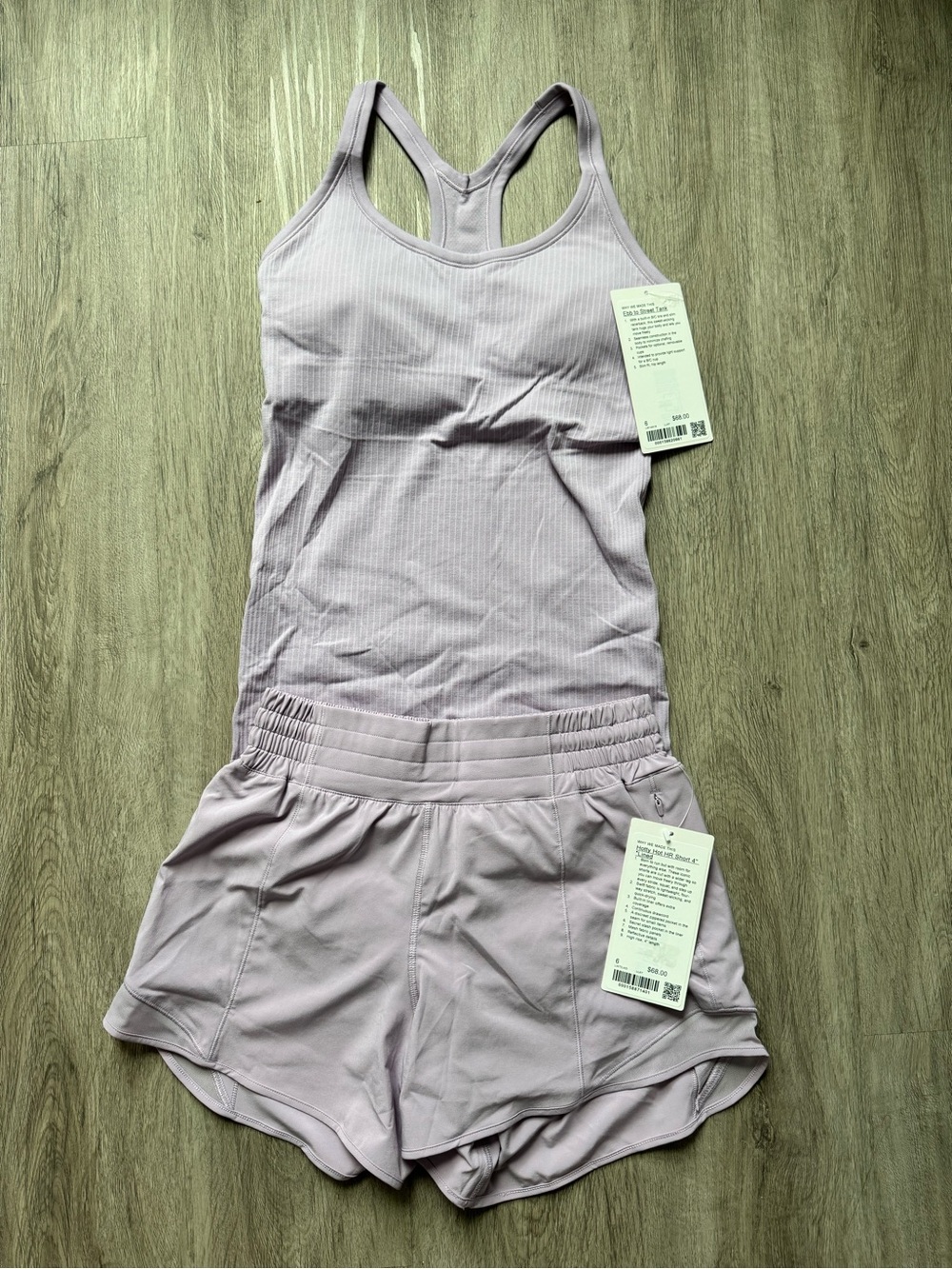 💜 Lululemon Lilac Play Hotty Hot + Ebb to Street Bundle